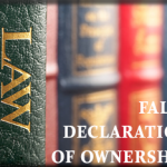 false declaration of ownership in Oklahoma