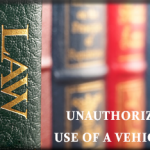 unauthorized use of a motor vehicle